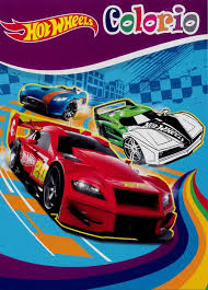 Βιβλίο ζωγραφικής - Hot Wheels Colorio 1