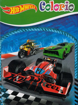 Βιβλίο ζωγραφικής - Hot Wheels Colorio