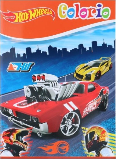 Colorama - Βιβλίο ζωγραφικής - Hot Wheels