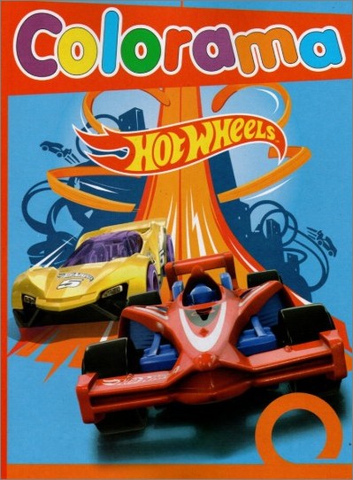 Colorama - Βιβλίο ζωγραφικής - Hot Wheels