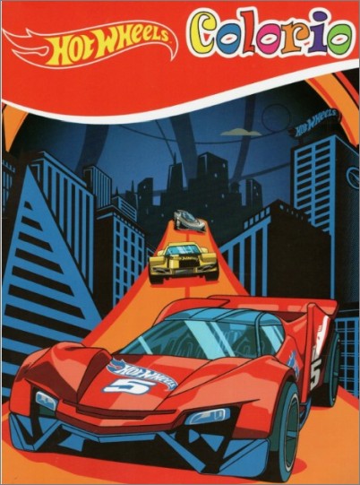 Colorama - Βιβλίο ζωγραφικής - Hot Wheels