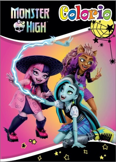 Βιβλίο Ζωγραφικής - Monster High Colorio 1