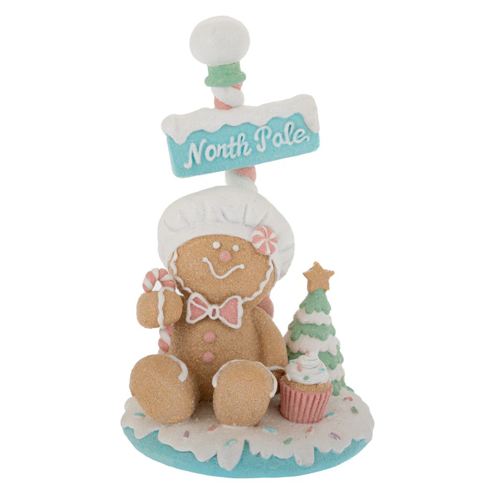 Iliadis - Παστέλ Πολυρέζιν Gingerbread Κουκλάκι 10.5x16εκ 87229