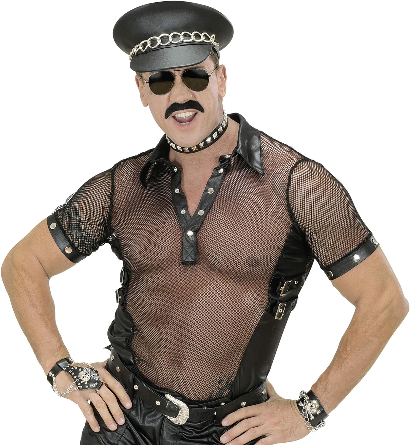 Widmann - Αποκριάτικη στολή, Μπλούζα Δίχτυ Δερματίνη 88823