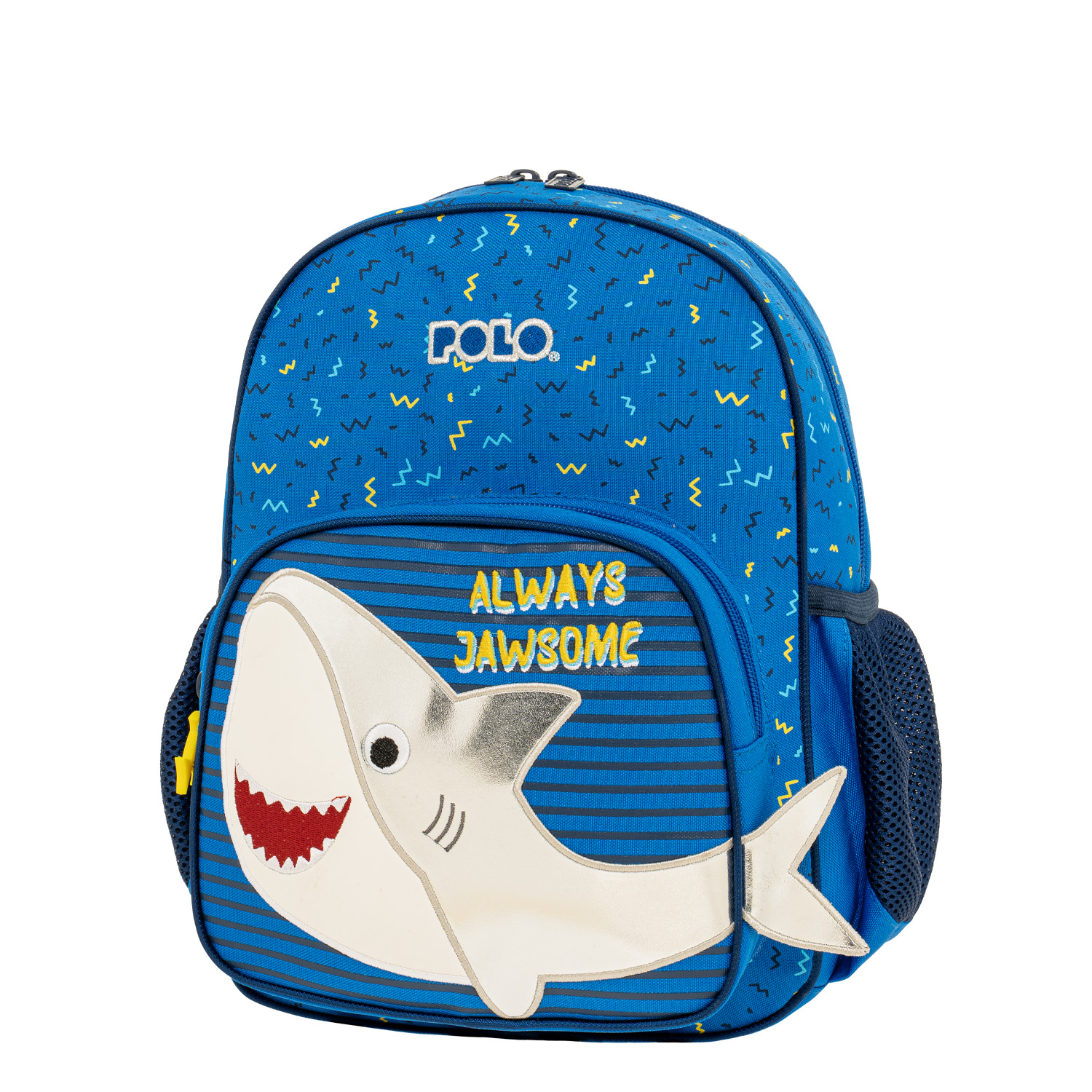 Polo – Τσάντα Πλάτης Νηπιαγωγείου Junior Fizz, Shark 2026 9-11-001-8448