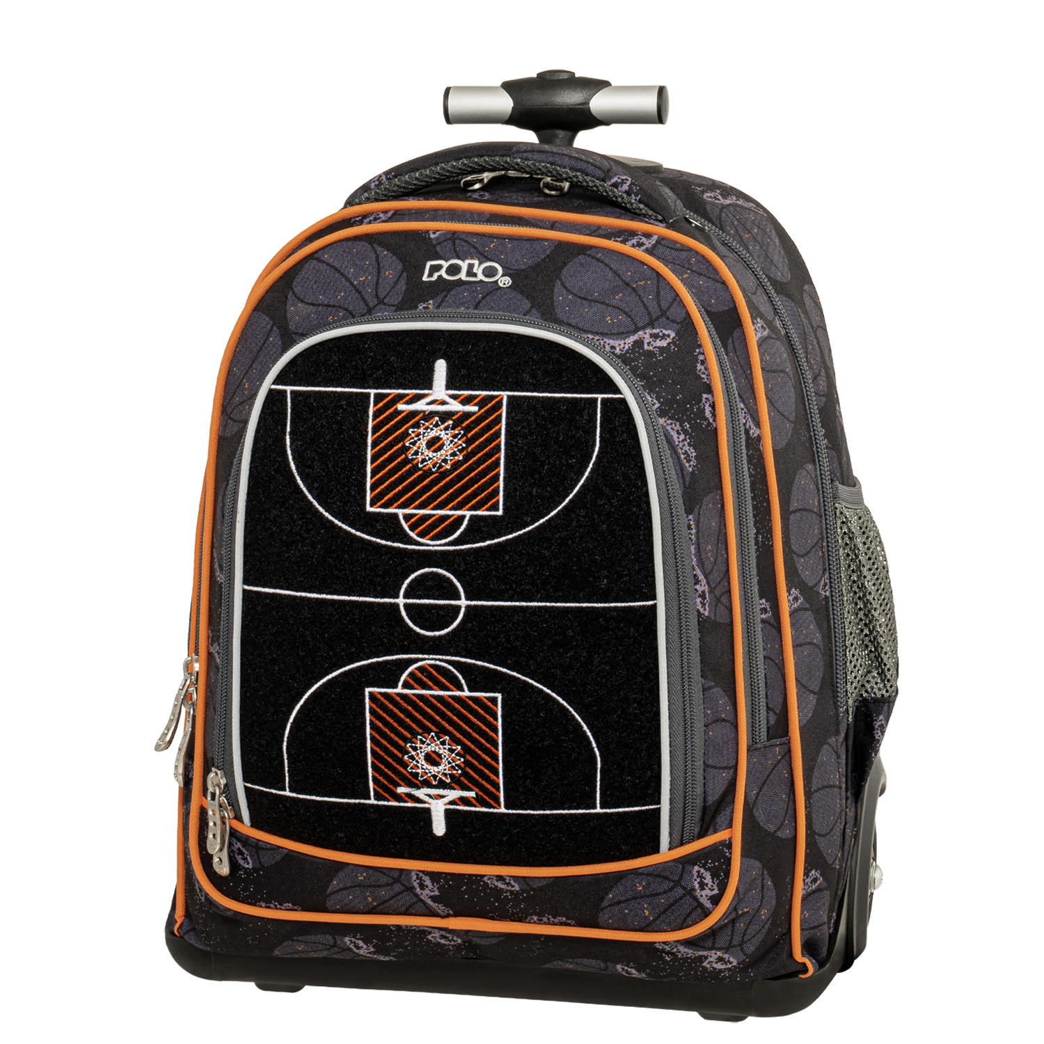 Polo - Σακίδιο Τρόλεϊ Orbit , Basketball Velcro 2026 9-65-056-8423 + Δώρο Διορθωτική Ταινία Edding