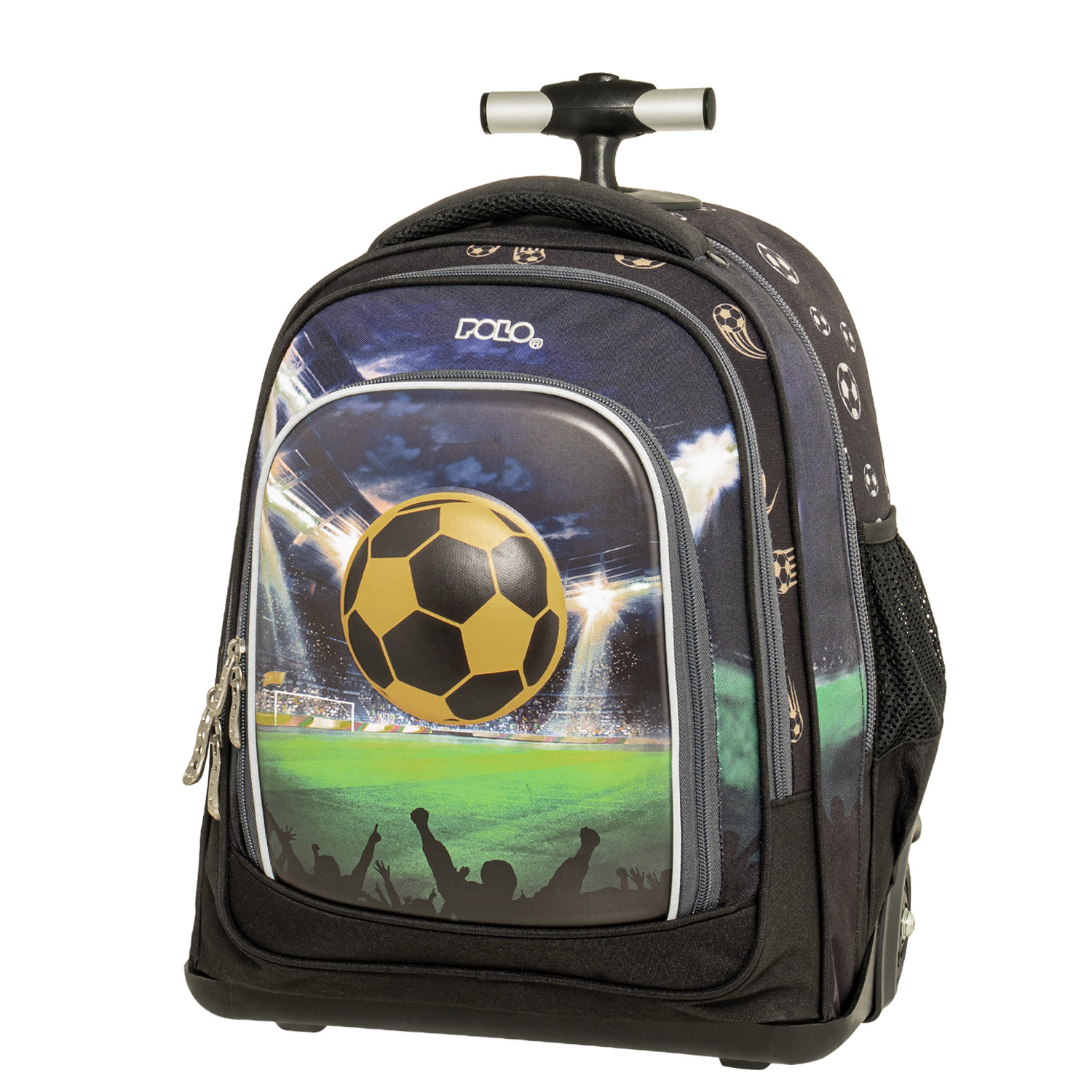 Polo - Σακίδιο Τρόλεϊ Orbit , Golden Ball 2026 9-65-056-8424 + Δώρο Διορθωτική Ταινία Edding