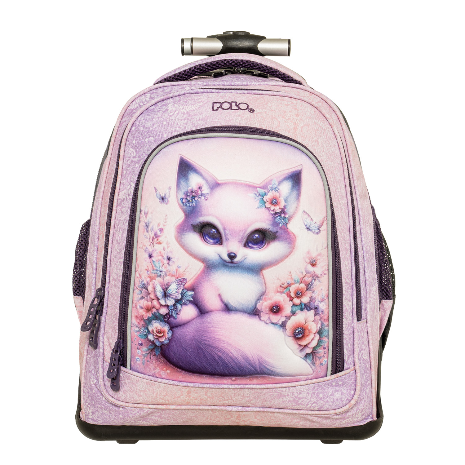 Polo - Σακίδιο Τρόλεϊ Orbit, Cute Fox 2026 9-65-056-8425 + Δώρο Διορθωτική Ταινία Edding