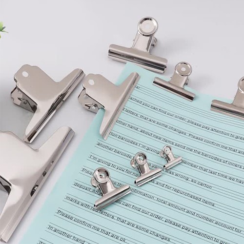 Foska - Μεταλλικό Κλιπ Με Ελατήριο 63mm, Σετ 12 Τεμάχια 900-2