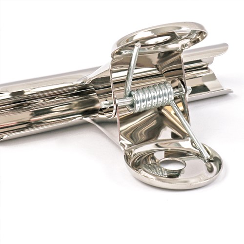 Foska - Μεταλλικό Κλιπ Με Ελατήριο 63mm, Σετ 12 Τεμάχια 900-2