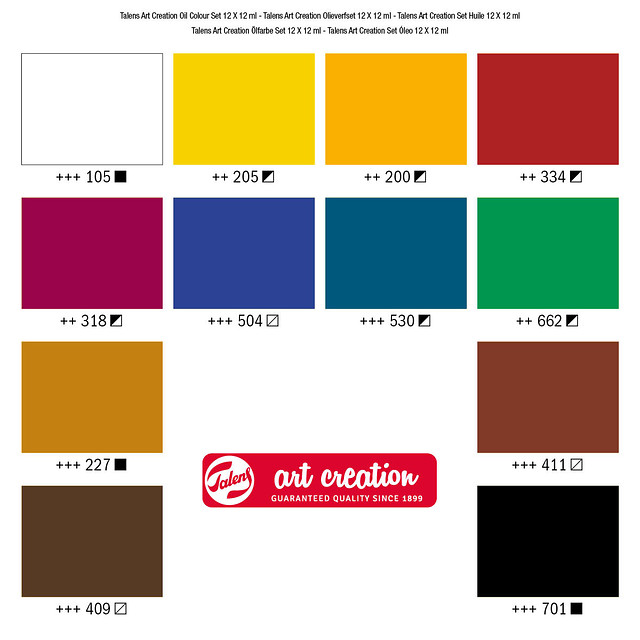 Royal Talens - Σετ Ζωγραφικής Oil Combi Art Creation Talens 9010113M