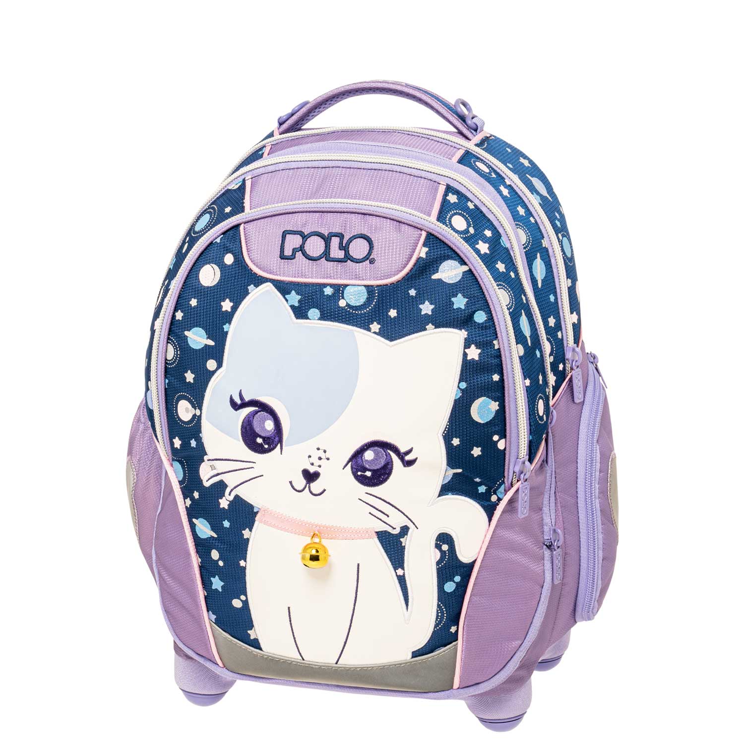Polo - Σακίδιο Τρόλεϊ Reel, Space Cat 2025 9-01-054-8348 + Δώρο Διορθωτική Ταινία Edding