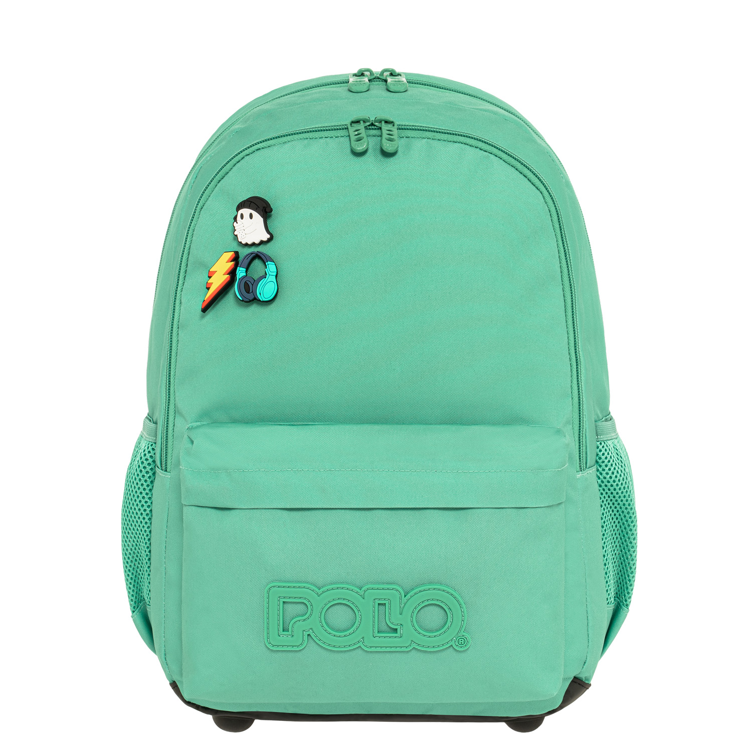 Polo - Σακίδιο Πλάτης Pins, Emerald 2026 9-01-059-6700 + Δώρο Διορθωτική Ταινία Edding