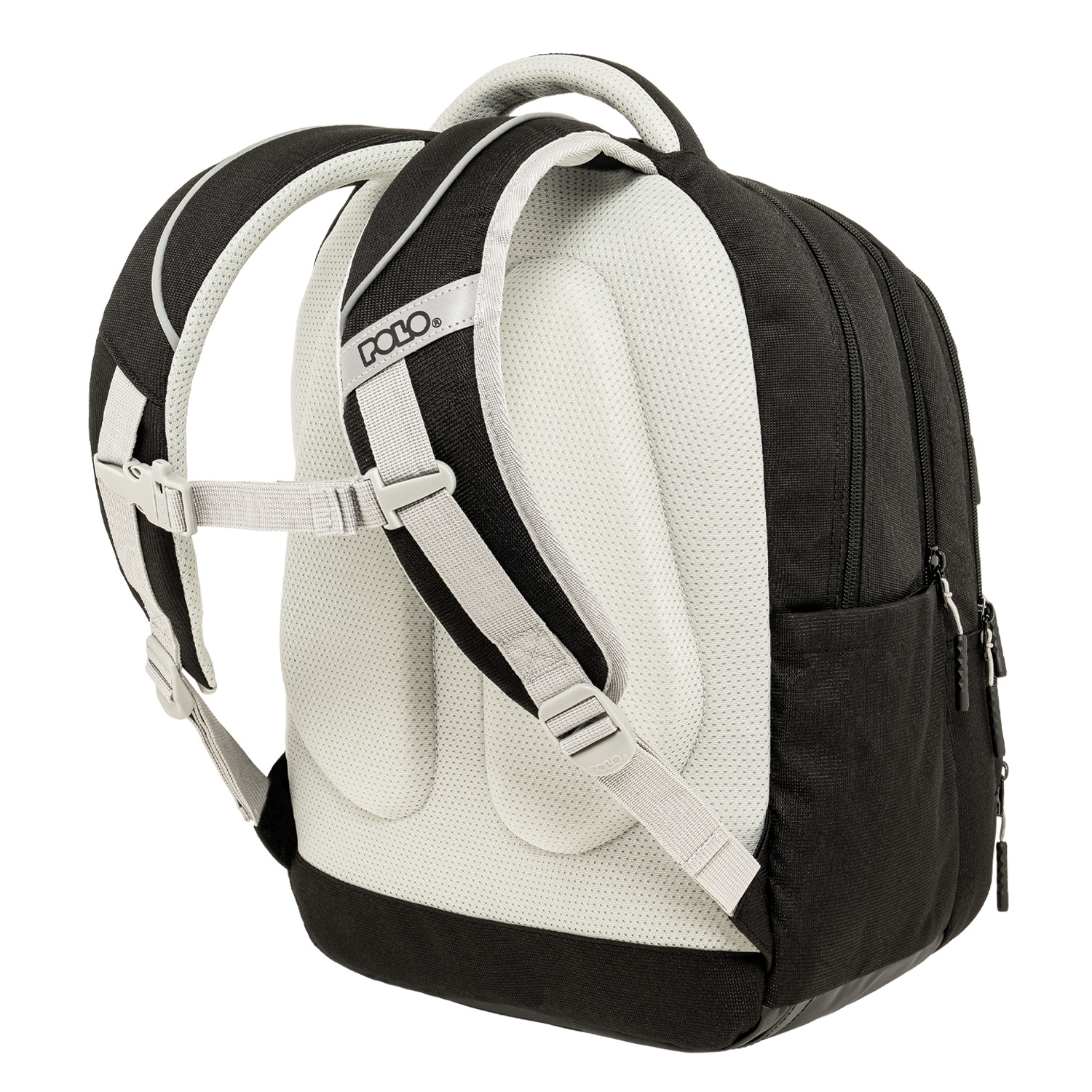 Polo - Σακίδιο Πλάτης Multi Pocket, Black 2026 9-01-064-2000 + Δώρο Διορθωτική Ταινία Edding