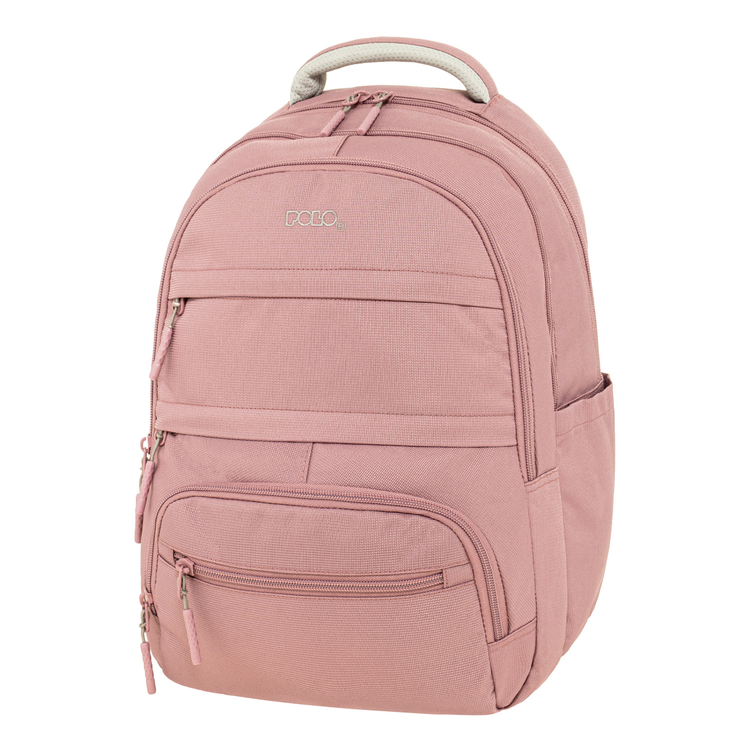 Polo - Σακίδιο Πλάτης Multi Pocket, Dusty Pink 2026 9-01-064-3919 + Δώρο Διορθωτική Ταινία Edding