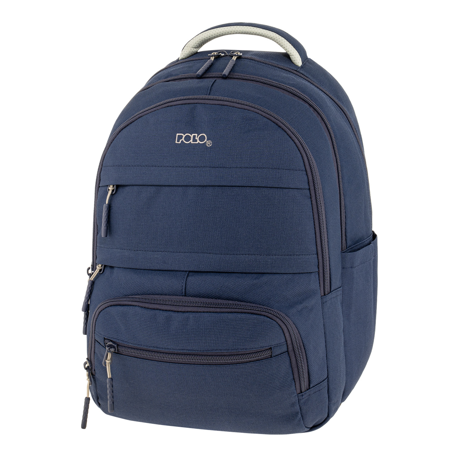 Polo - Σακίδιο Πλάτης Multi Pocket, Blue 2026 9-01-064-5000 + Δώρο Διορθωτική Ταινία Edding