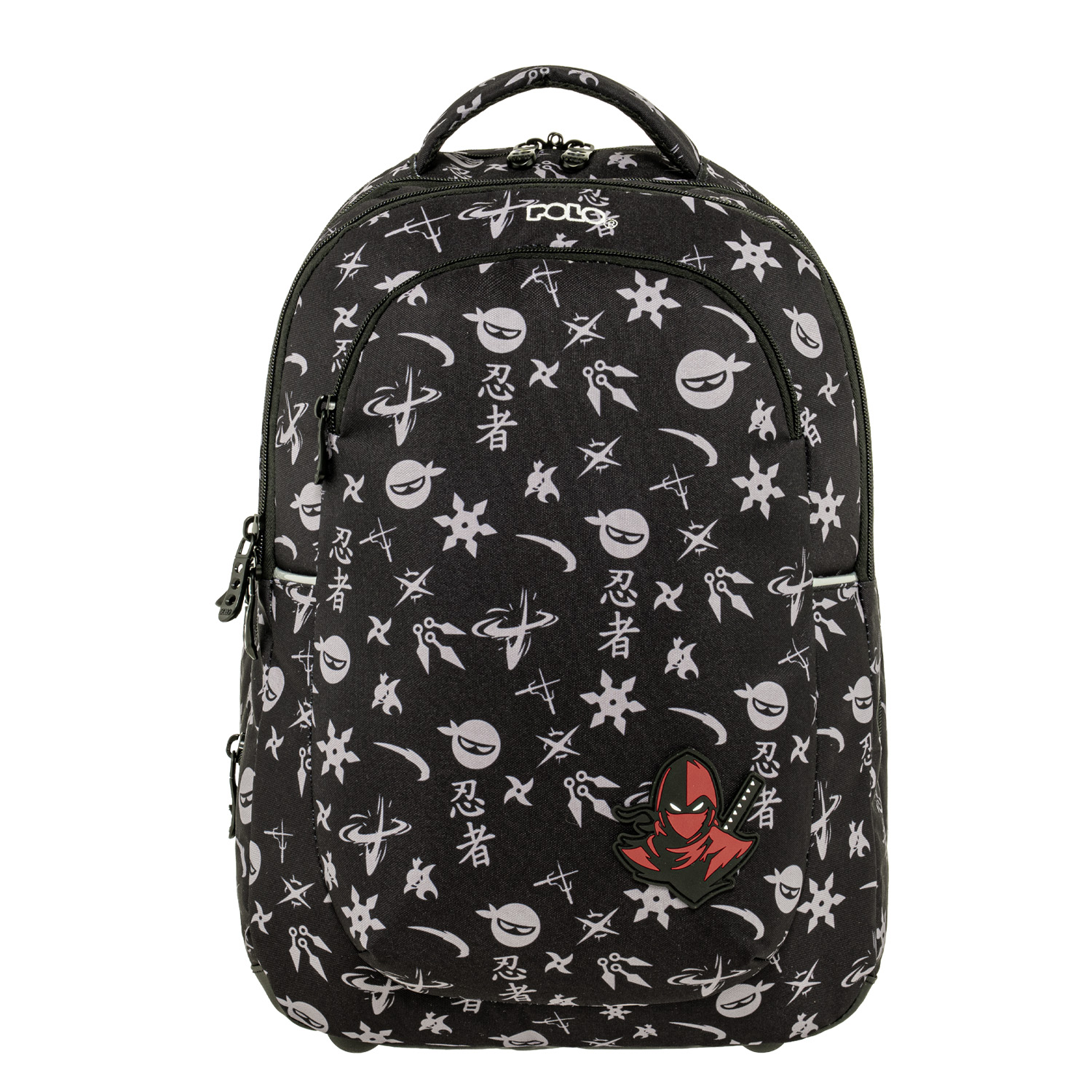 Polo - Σακίδιο Πλάτης Kinetic, Ninja 2026 9-01-072-8427 + Δώρο Διορθωτική Ταινία Edding