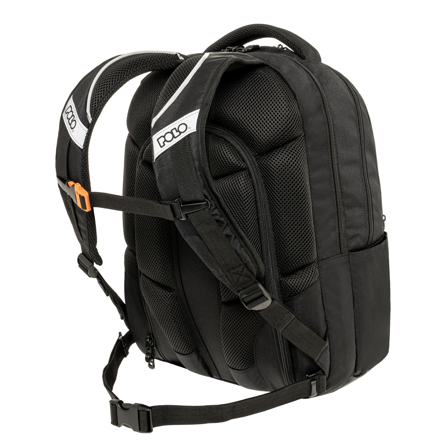 Polo - Σακίδιο Πλάτης Wonder, Black 2026 9-01-076-2001 + Δώρο Διορθωτική Ταινία Edding