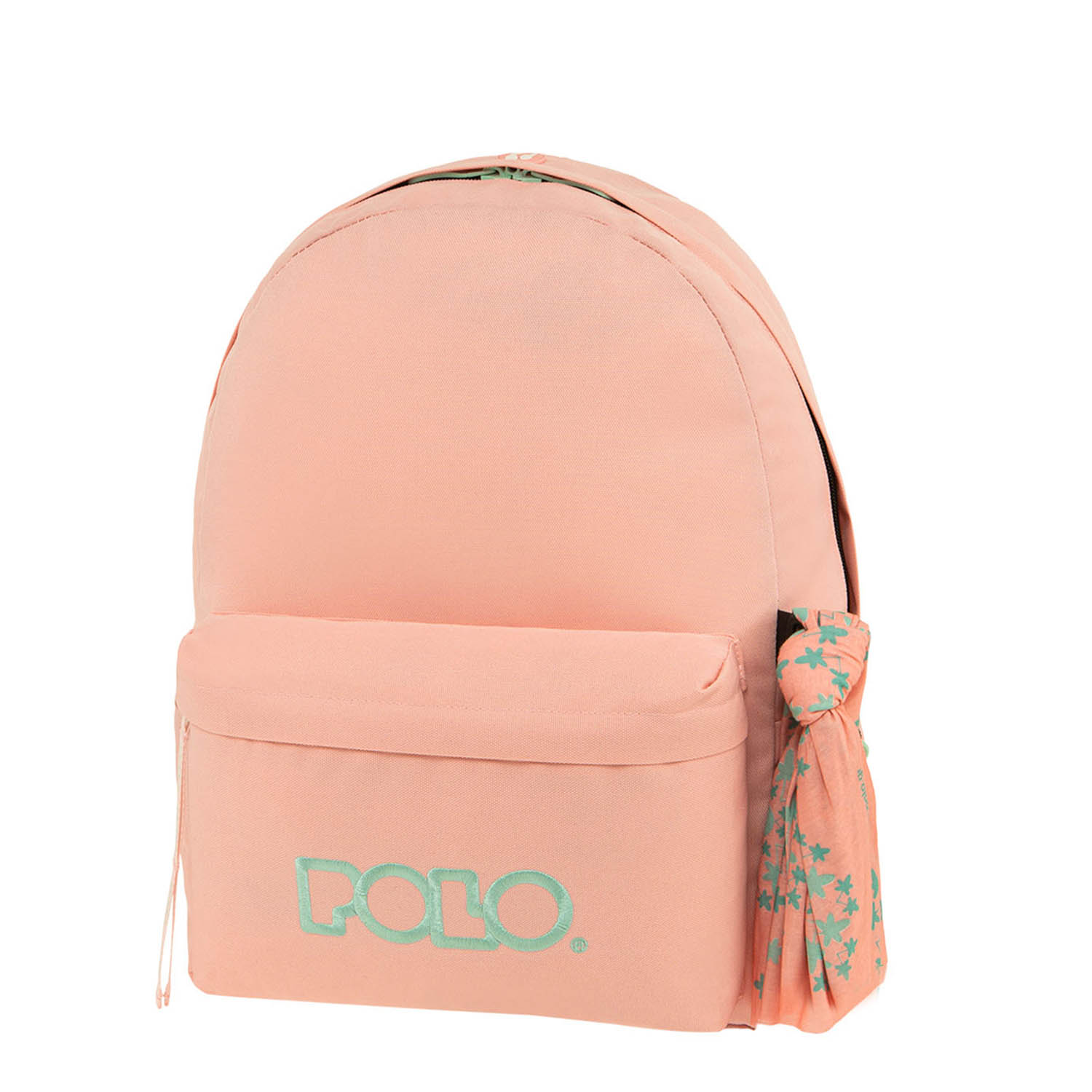 Polo - Original Σακίδιο Πλάτης Με Μαντήλι, Pink-Turquoise 2024 9-01-135-3959 + Δώρο Διορθωτική Ταινία Edding