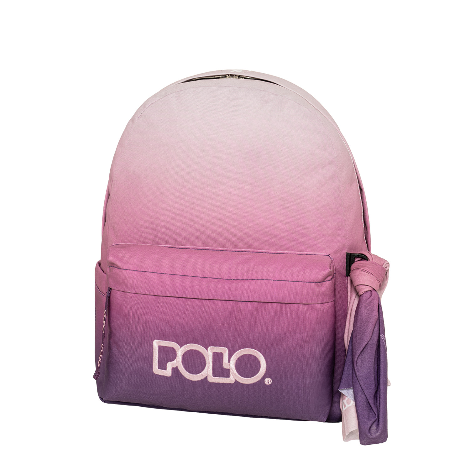 Polo - Original Σακίδιο Πλάτης Με Μαντήλι Gradient, Purple-Fuchsia-Pink 2026 9-01-162-8416 + Δώρο Διορθωτική Ταινία Edding