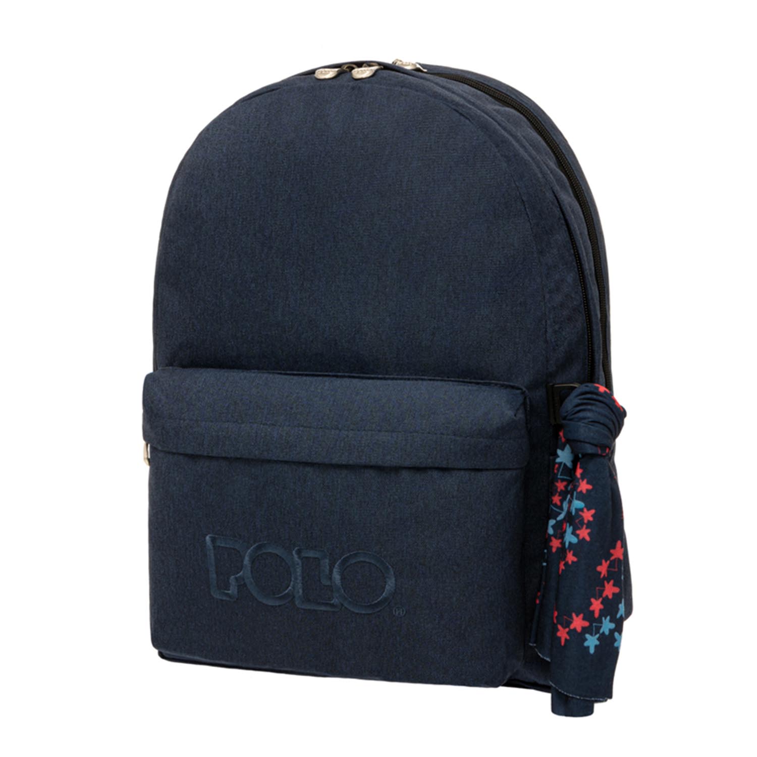Polo – Original Double Σακίδιο Πλάτης Με Μαντήλι, Dark Blue 2026 9-01-235-5100 + Δώρο Διορθωτική Ταινία Edding