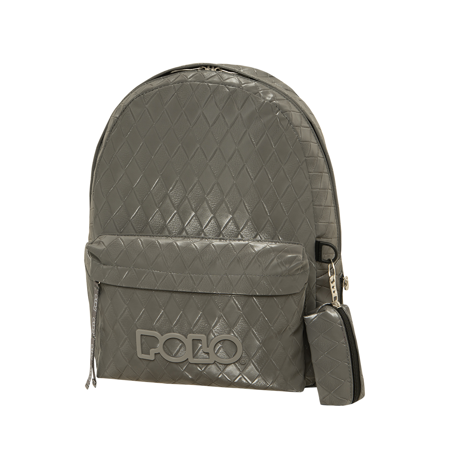 Polo - Σακίδιο Πλάτης Zucchero, Grey 9-02-058-8325 + Δώρο Διορθωτική Ταινία Edding