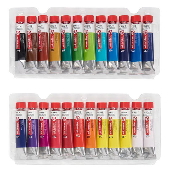 Royal Talens - Σετ Ακουαρέλας Art Creation 24 Χρώματα 12ml 9021724M