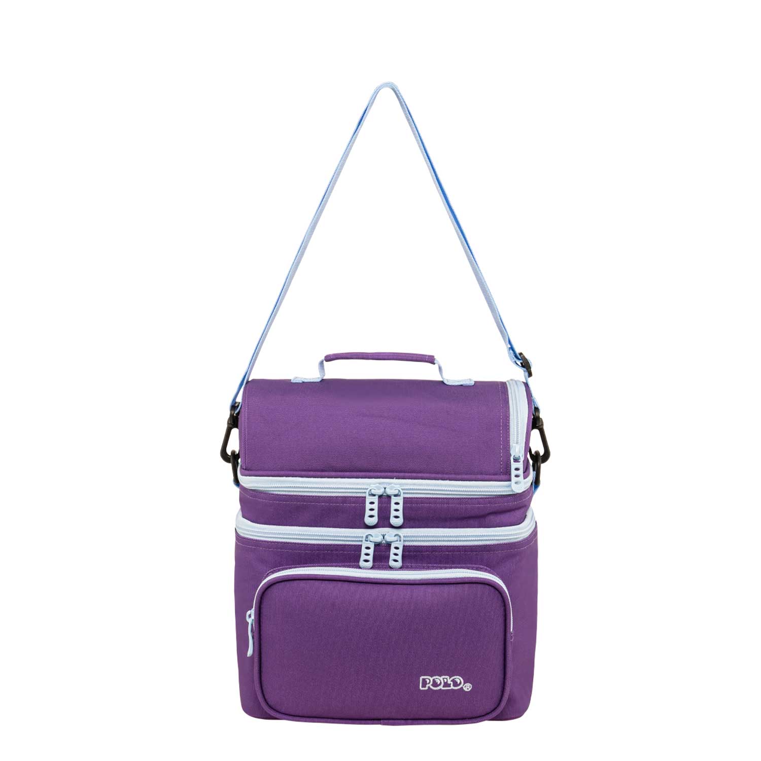 Polo - Τσαντάκι Φαγητού Double Cooler, Violet/Light Cyan 9-07-096-4657 Polo - Τσαντάκι Φαγητού Double Cooler, Violet/Light Cyan 9-07-096-4657