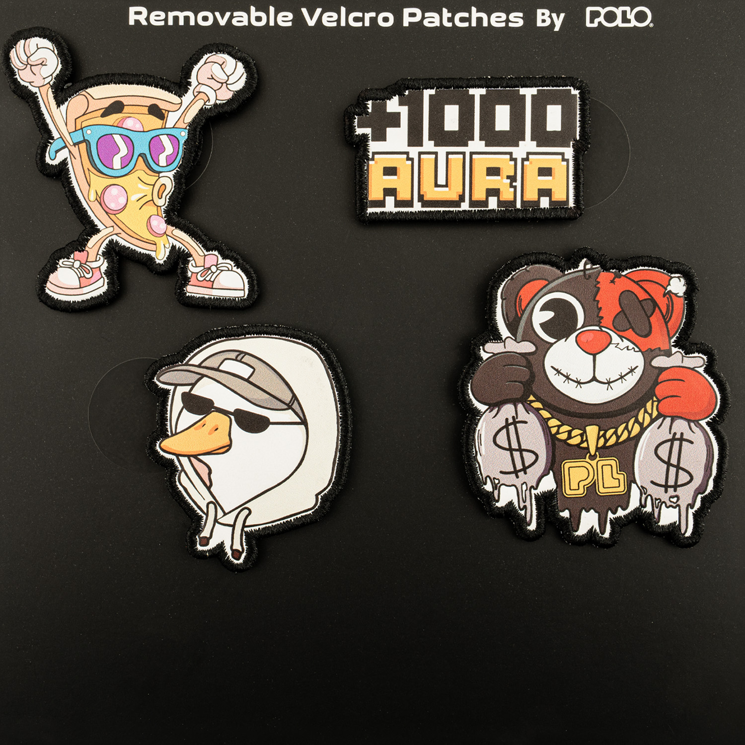 Polo – Διακοσμητικές Καρφίτσες Pins & Patches 4Τεμ. 9-17-006-PATCH3