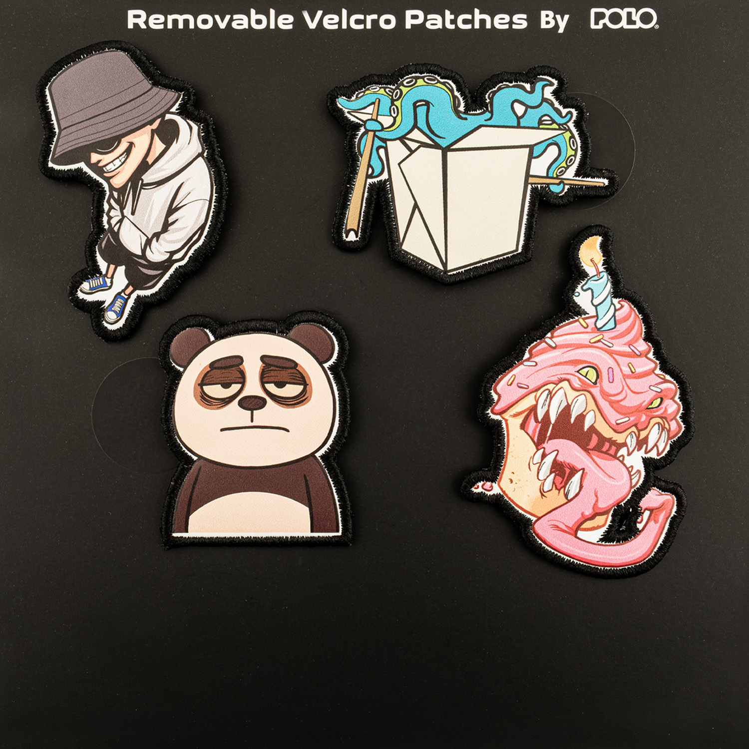 Polo – Διακοσμητικές Καρφίτσες Pins & Patches 4Τεμ. 9-17-006-PATCH1