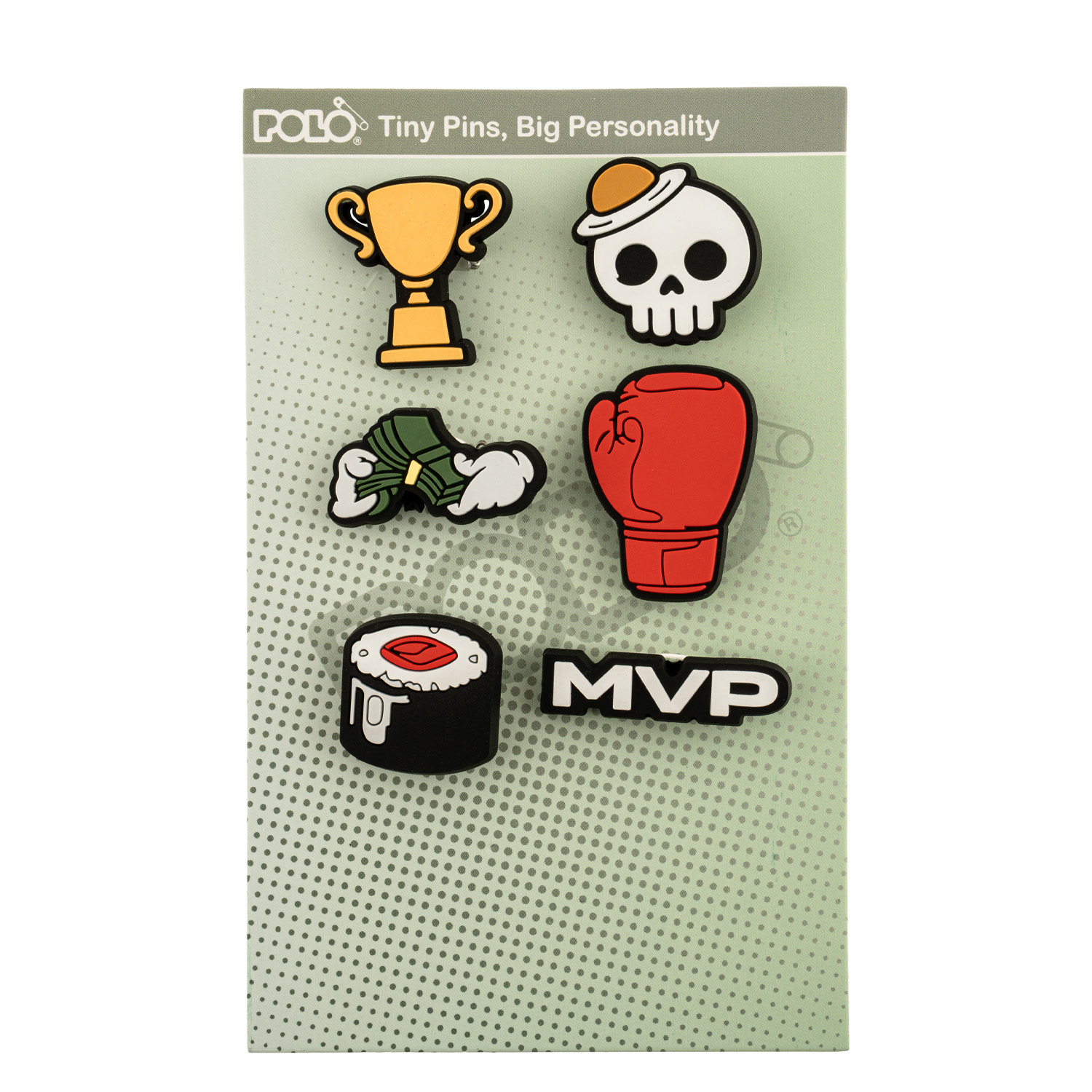 Polo – Διακοσμητικές Καρφίτσες Pins & Patches 6Τεμ. 9-17-006-PIN1