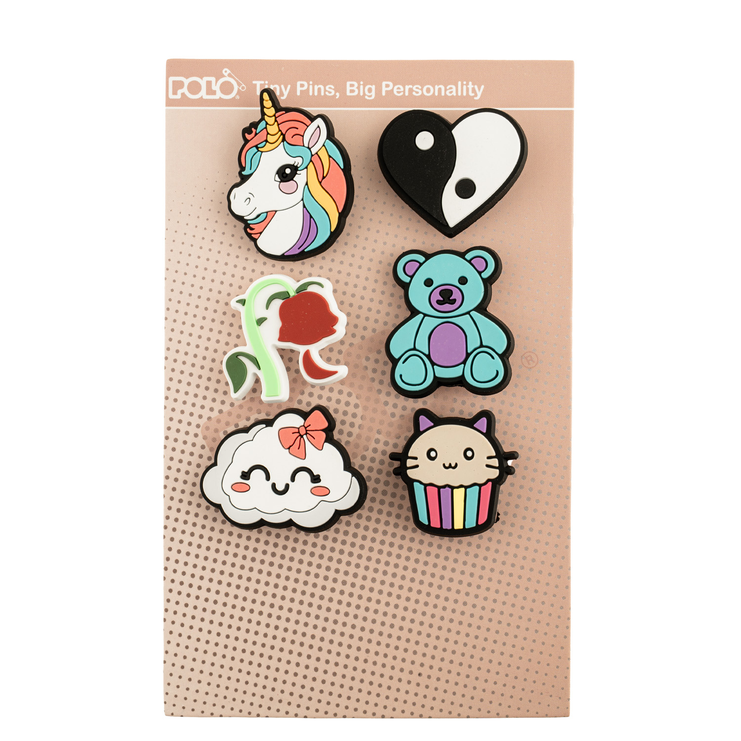 Polo – Διακοσμητικές Καρφίτσες Pins & Patches 6Τεμ. 9-17-006-PIN3