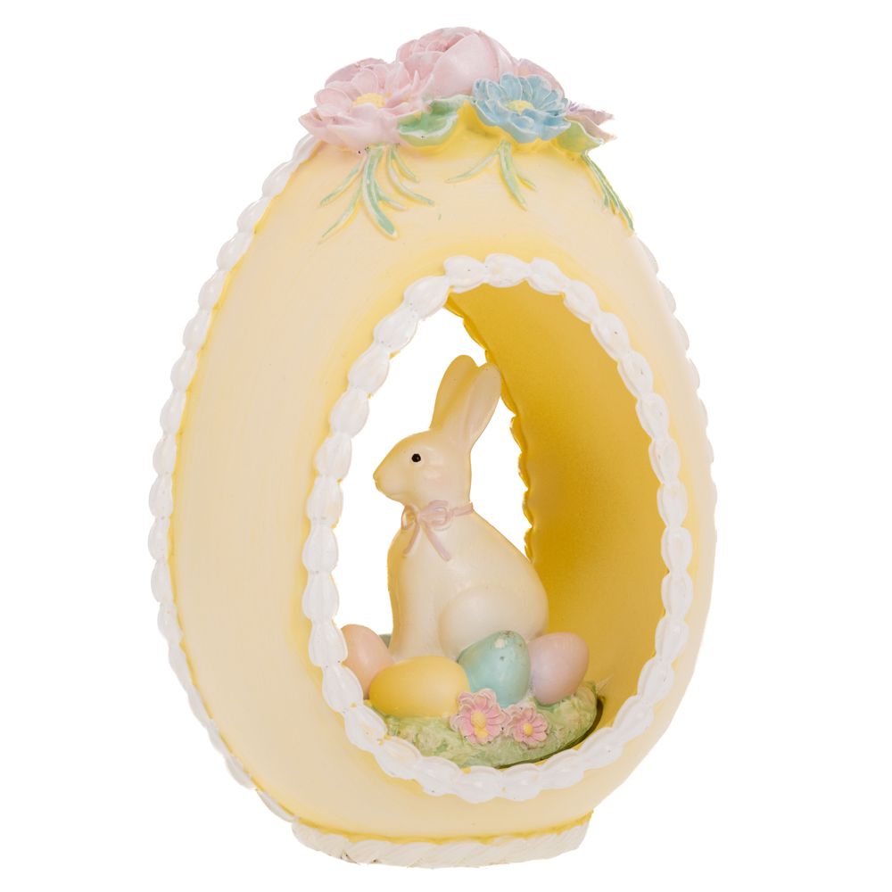 Iliadis – Πολυρεζίν Κίτρινο Λαγουδάκι Μέσα Σε Αυγό 15x12x20εκ 92339