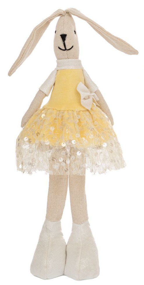 Iliadis – Τσόχινο Διακοσμητικό Λαγουδάκι 12x6x45εκ 92753