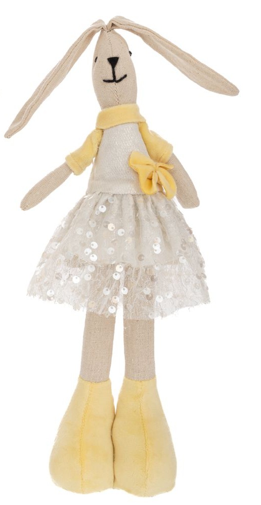 Iliadis – Τσόχινο Διακοσμητικό Λαγουδάκι 12x10x40εκ 92752