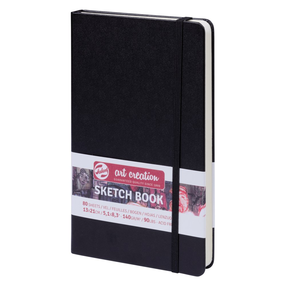 Royal Talens - Σημειωματάριο Sketchbook Art Creation Black 13x21 εκ 80 Φύλλα 9314002M