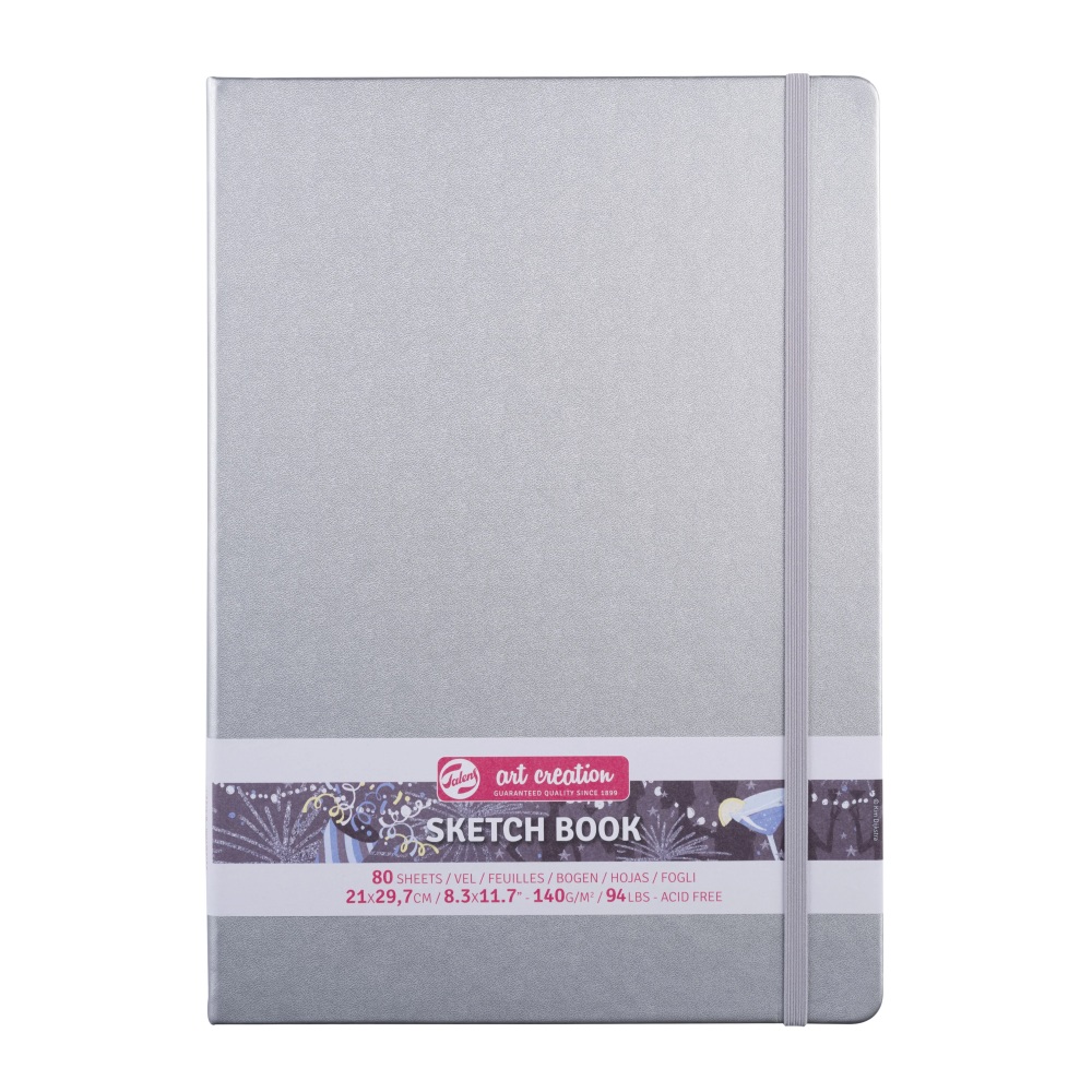 Royal Talens - Σημειωματάριο Sketchbook Art Creation Silver 21x29,7 εκ 80 Φύλλα 9314043M
