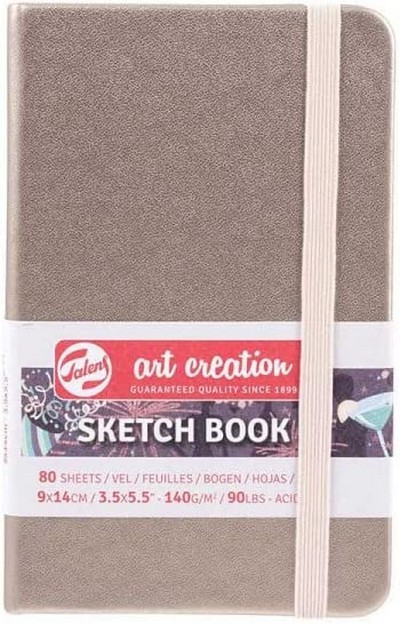 Royal Talens - Σημειωματάριο Sketchbook Art Creation Shampagne 9x14 εκ 80 Φύλλα 9314241M