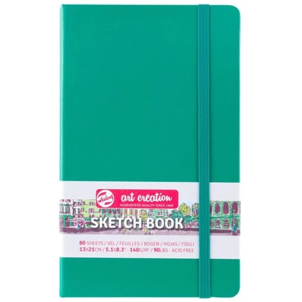 Royal Talens - Σημειωματάριο Sketchbook Art Creation Forest Green 13x21 εκ 80 Φύλλα 9314332M