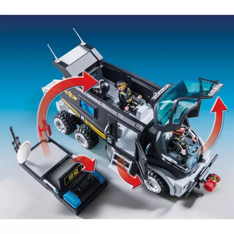 Playmobil City Action - Θωρακισμένο Όχημα Ειδικών Αποστολών 9360 Playmobil City Action - Θωρακισμένο Όχημα Ειδικών Αποστολών 9360
