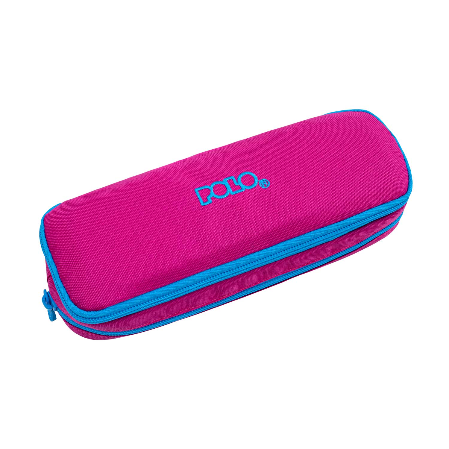 Polo – Κασετίνα Οβάλ Duo Box, Fuchia/Cyan 2025 9-37-004-4456