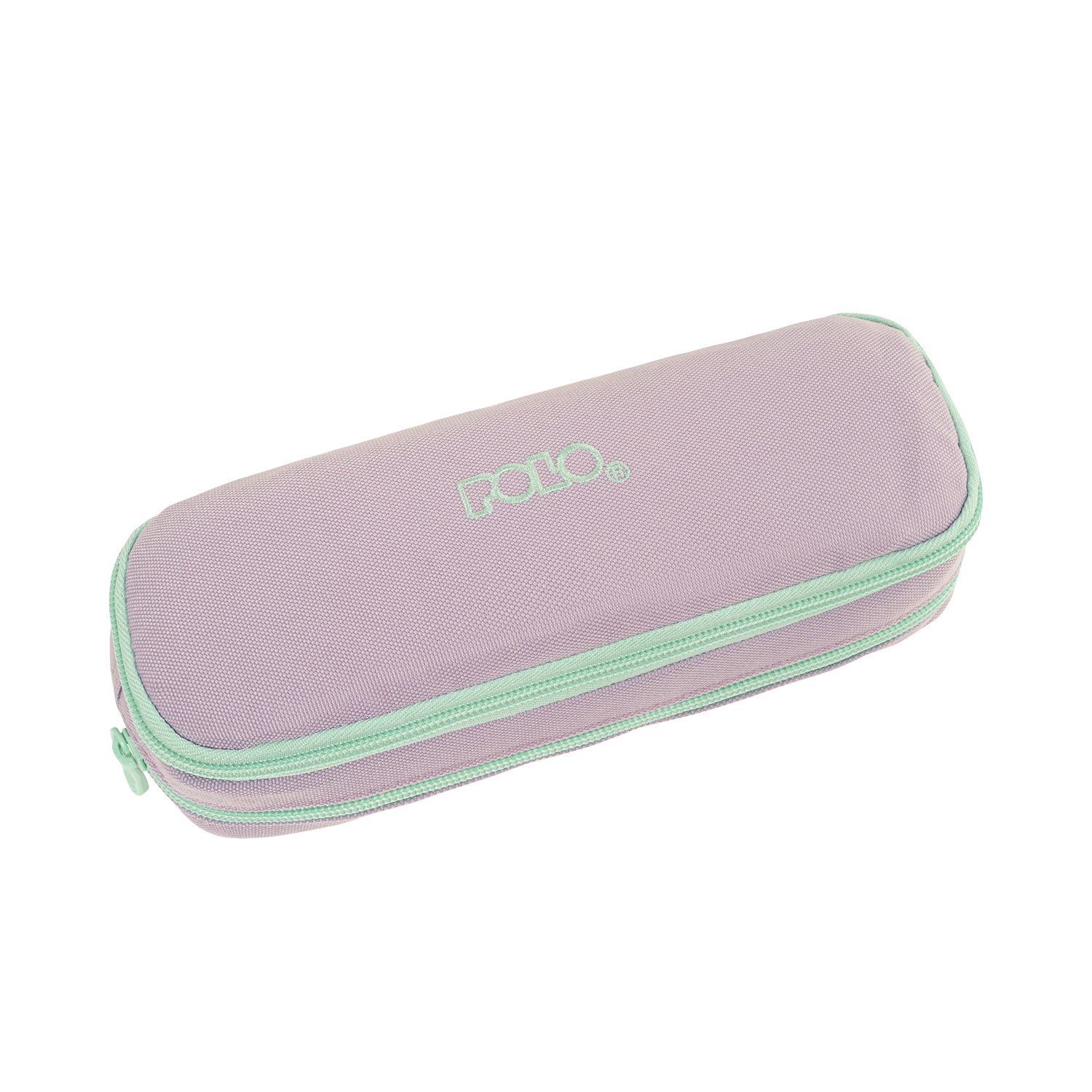 Polo – Κασετίνα Οβάλ Duo Box Cord, Lilac-Turquoise 2024 9-37-004-4559