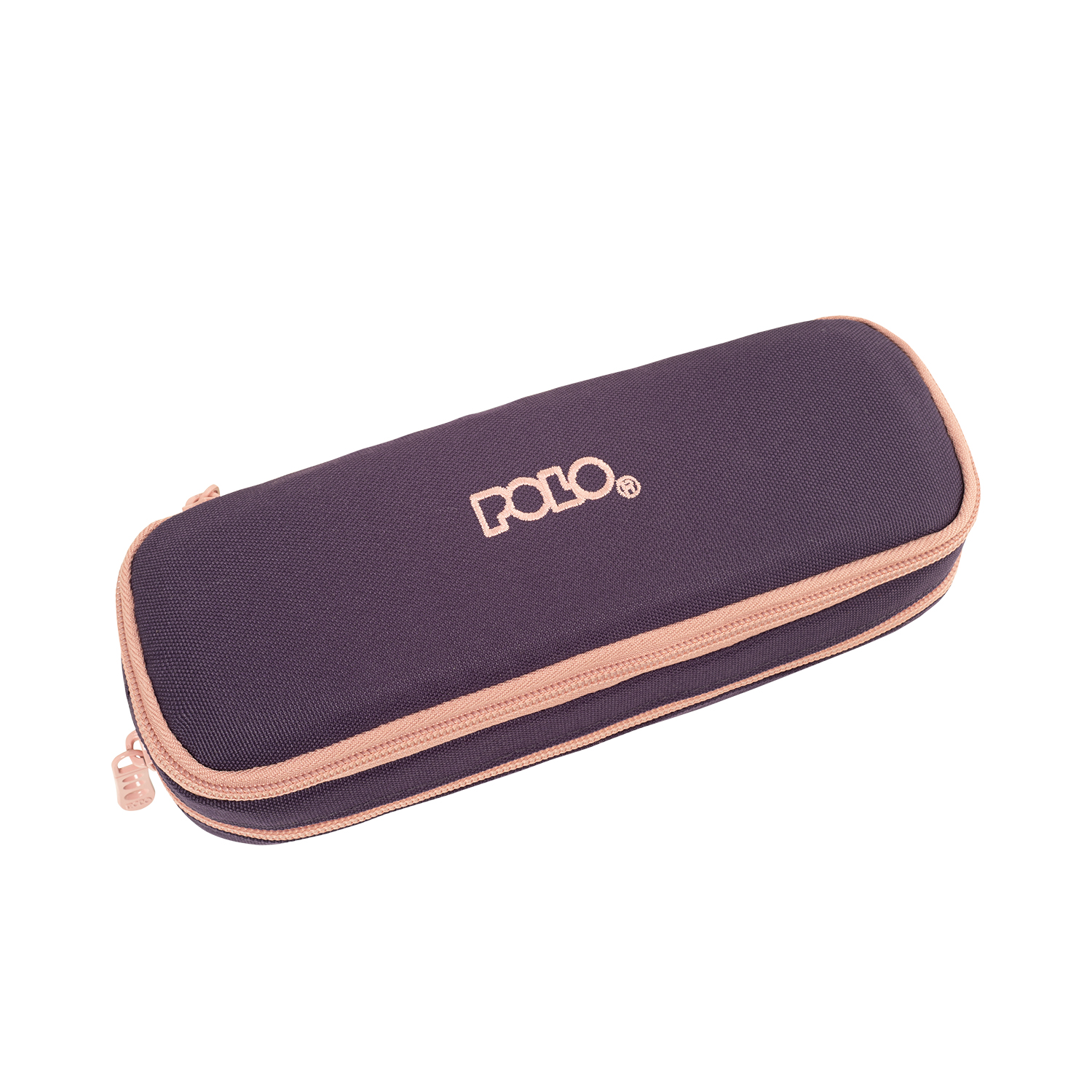 Polo – Κασετίνα Οβάλ Duo Box Cord, Eggplant-Pink 2024 9-37-004-4839
