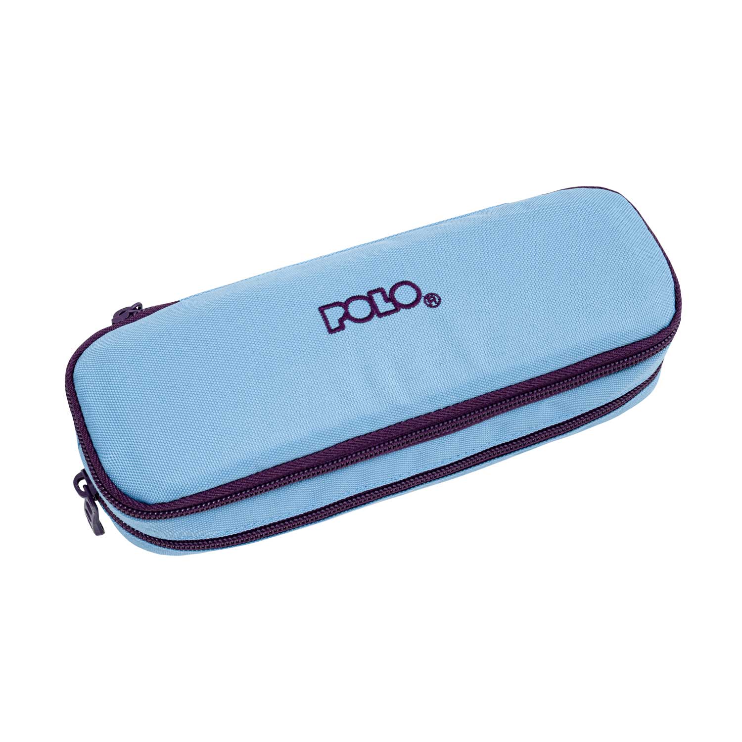 Polo – Κασετίνα Οβάλ Duo Box, Air Blue/Purple 2025 9-37-004-5347