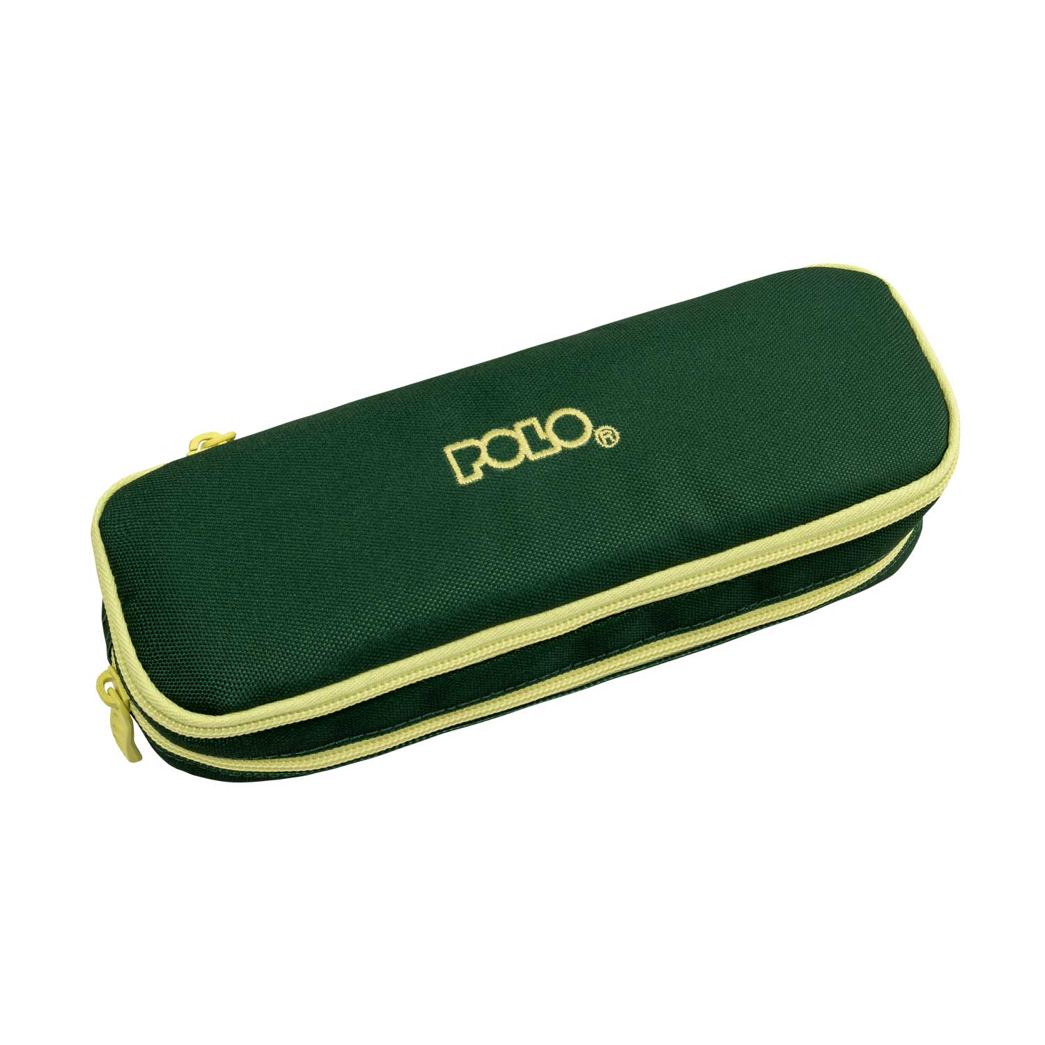 Polo – Κασετίνα Οβάλ Duo Box, Green/Yellow 2025 9-37-004-6271