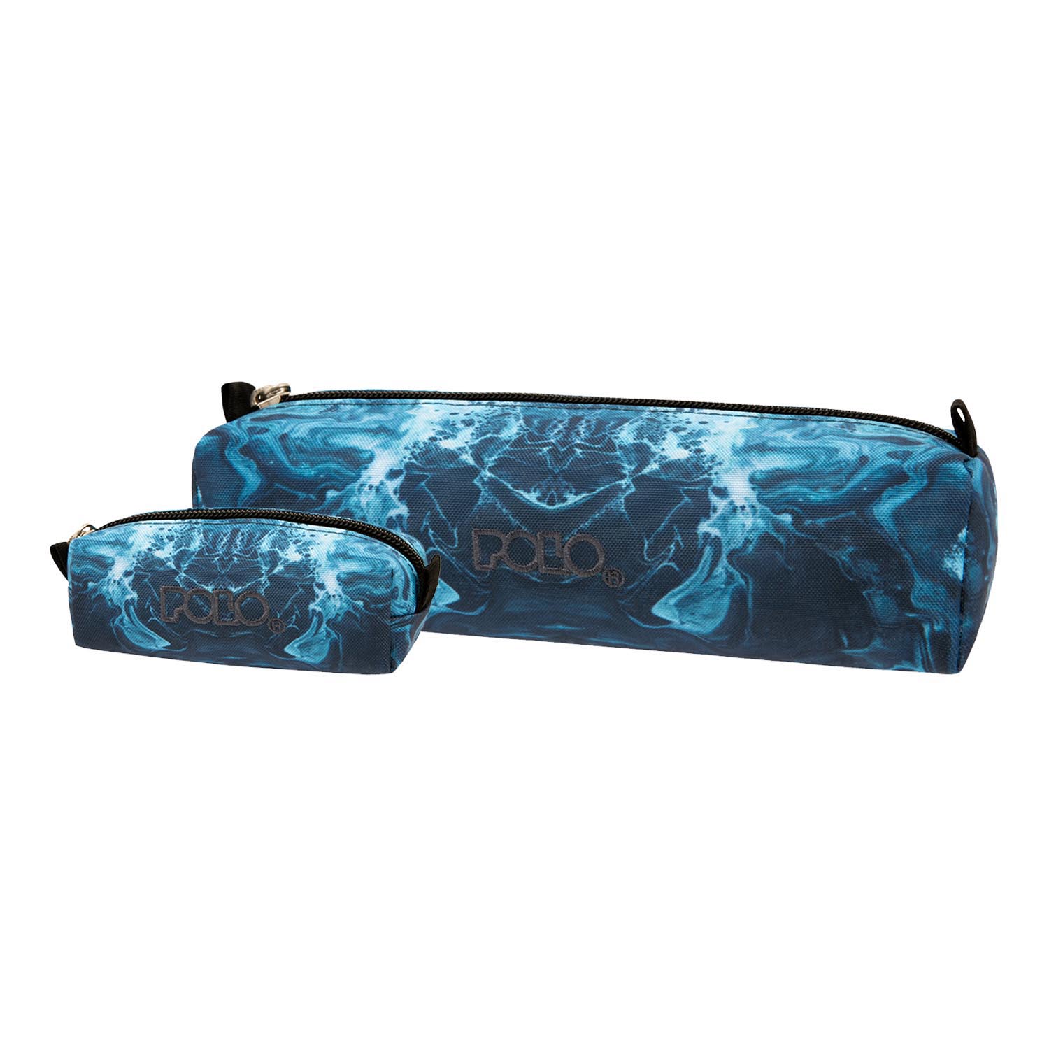 Polo – Κασετίνα Βαρελάκι Με Πορτοφολάκι Art, Blue Waves 2023 9-37-006-8171