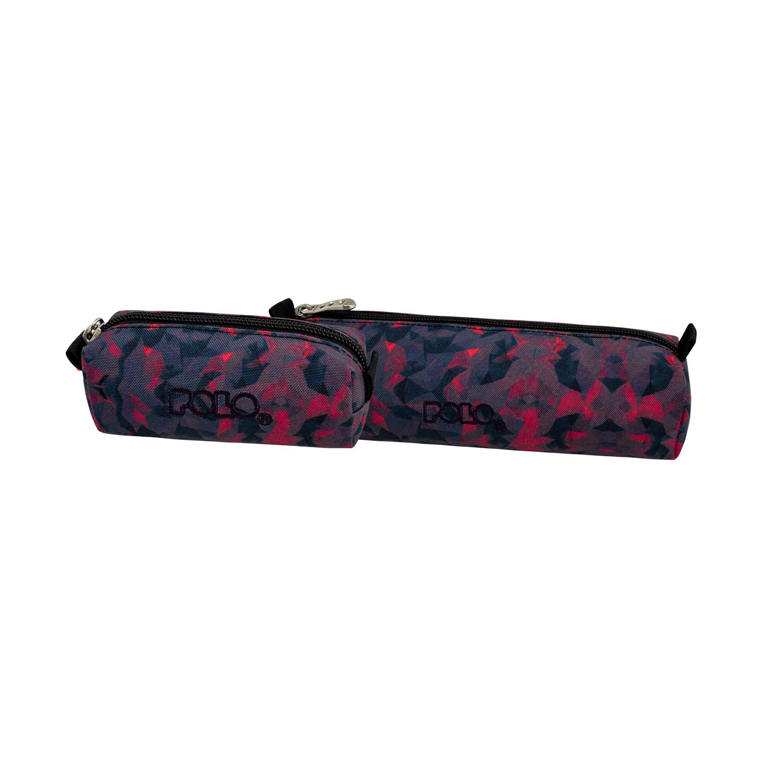 Polo – Κασετίνα Βαρελάκι Με Πορτοφολάκι Shapes, Red/Black 2025 9-37-006-8337