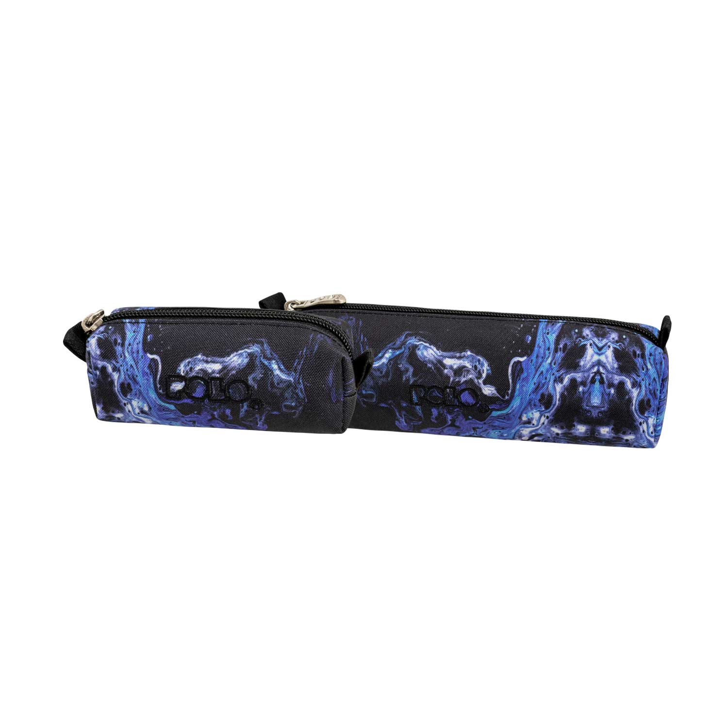 Polo – Κασετίνα Βαρελάκι Με Πορτοφολάκι Shapes, Black/Blue 2025 9-37-006-8342