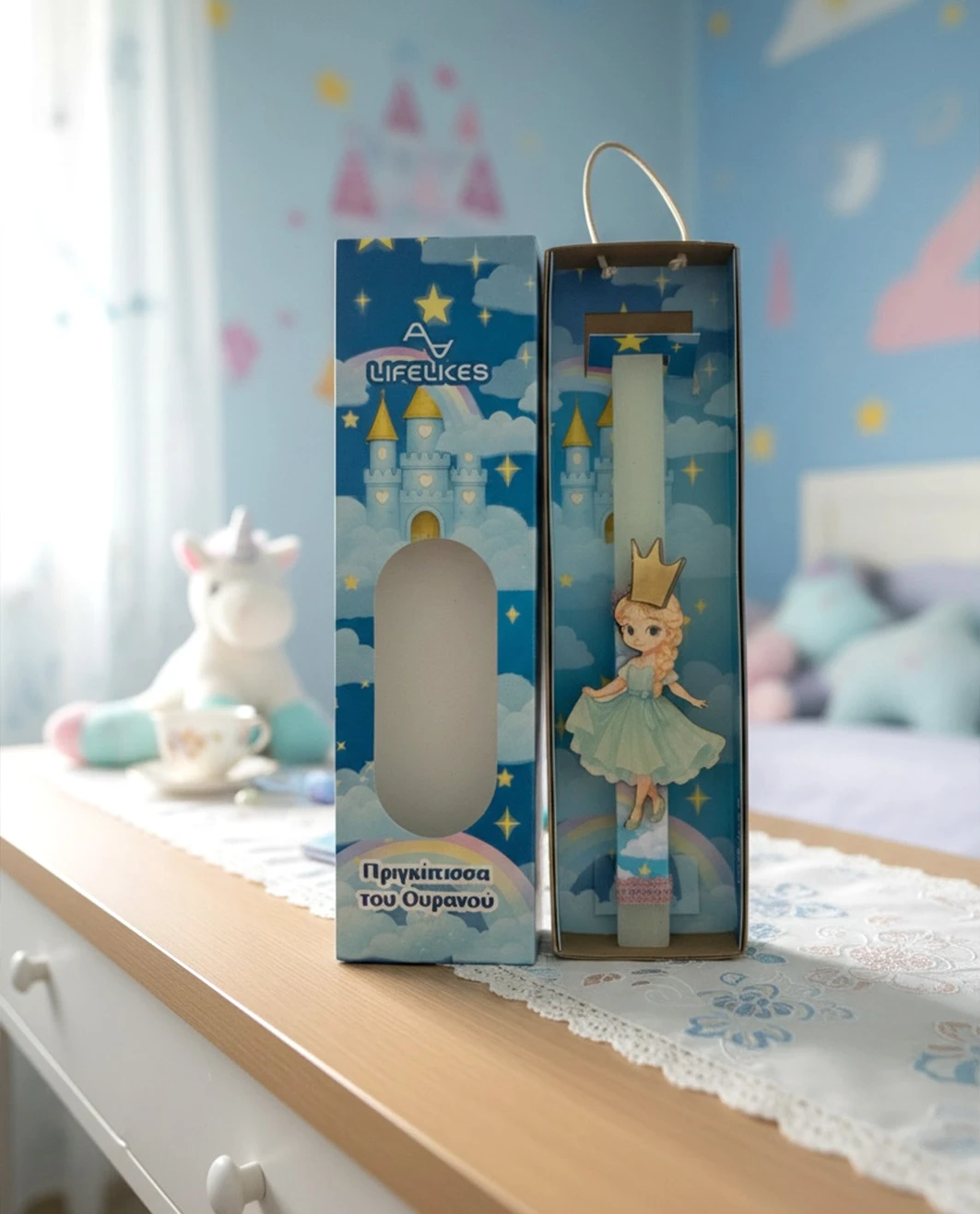 Life Likes - Λαμπάδα Πριγκίπισσα Του Ουρανού 9382