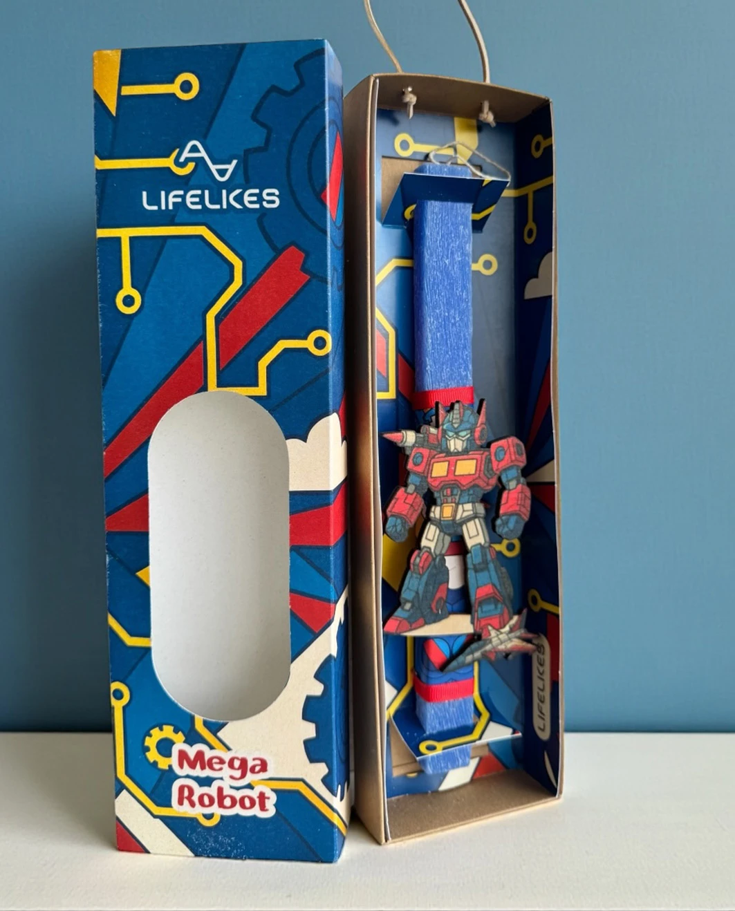 Life Likes - Λαμπάδα Mega Robot 9390